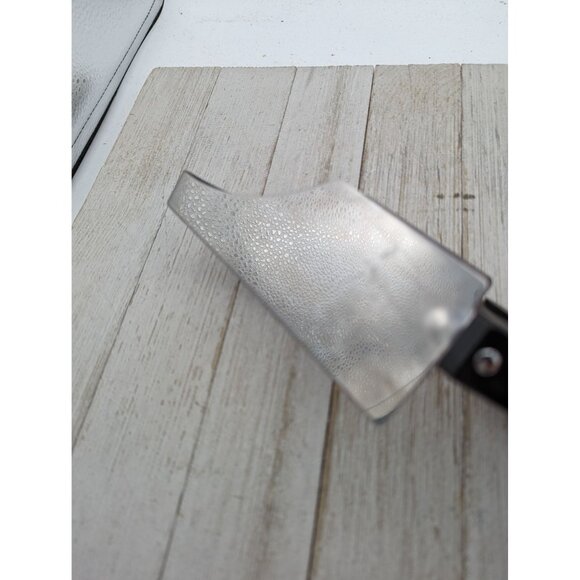 Stainless Steel Cake Pie Server Slicer 10'' Flower Black Handle - Picture 2 of 8